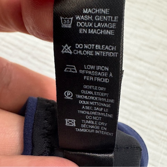 I.D. SARRIERI bikini navy mesh - Picture 4 of 16